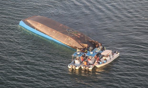 Click to enlarge ferry disaster