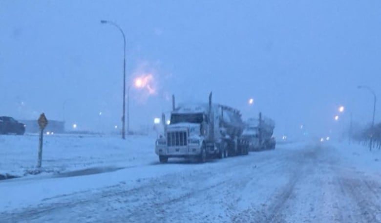 Click to enlarge The Kindersley area received about 15 cm of snow