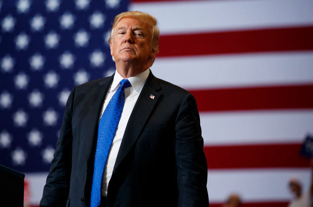Click to enlarge Donald Trump american flag