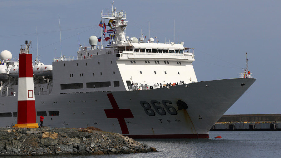 Click to enlarge Chinese Navy hospital ship
