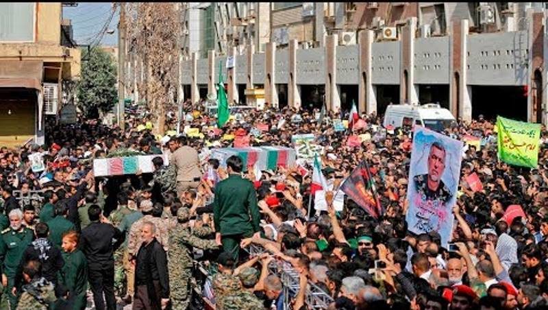 Iran miltary parade attack