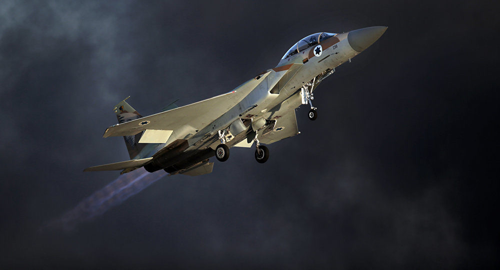 Israeli F-15 E fighter jet