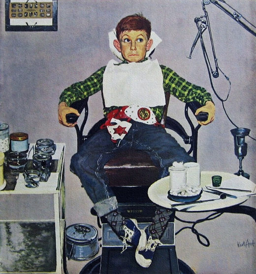Click to enlarge At Dentist Office