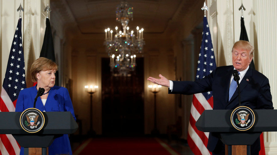Click to enlarge trump merkel