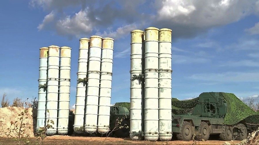 S-300 missile launchers