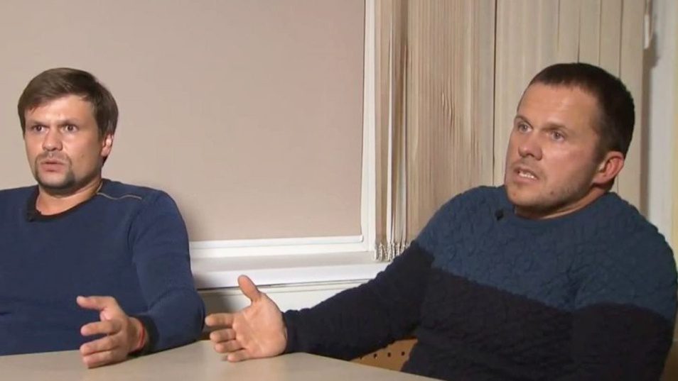 Alexander Petrov and Ruslan Boshirov