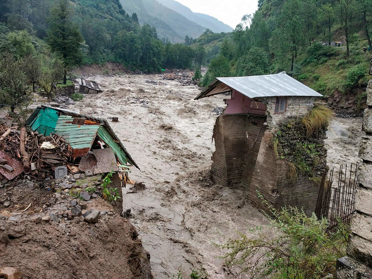 Click to enlarge Rains wreak havoc in Punjab and Himachal