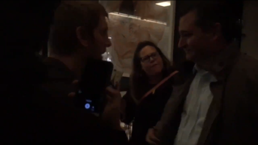 Senator Ted Cruz protest Kavanaugh