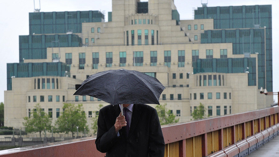 MI6 building in London