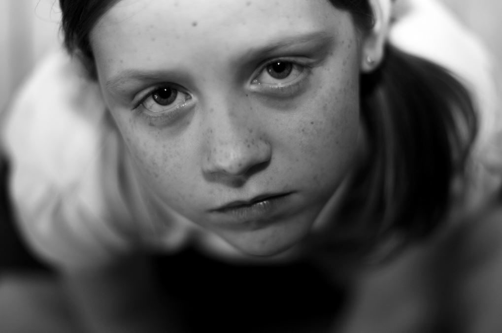 depressed girl