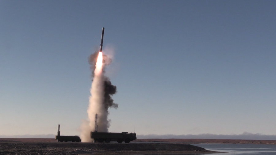 Russia fires an Onyx supersonic missile