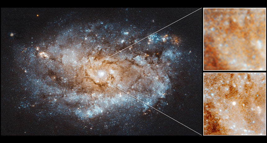 Click to enlarge new pulsar in supernova