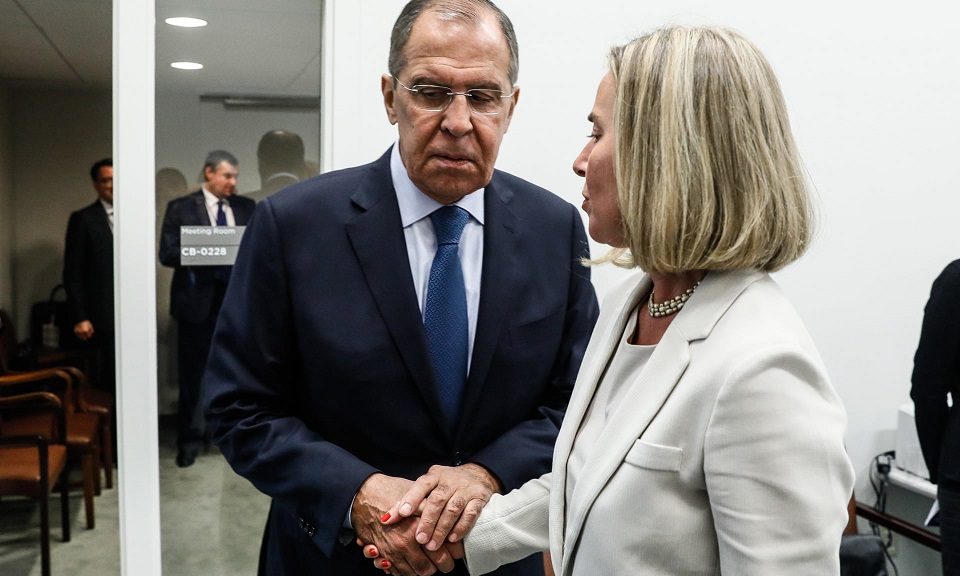 Lavrov EU affairs chief