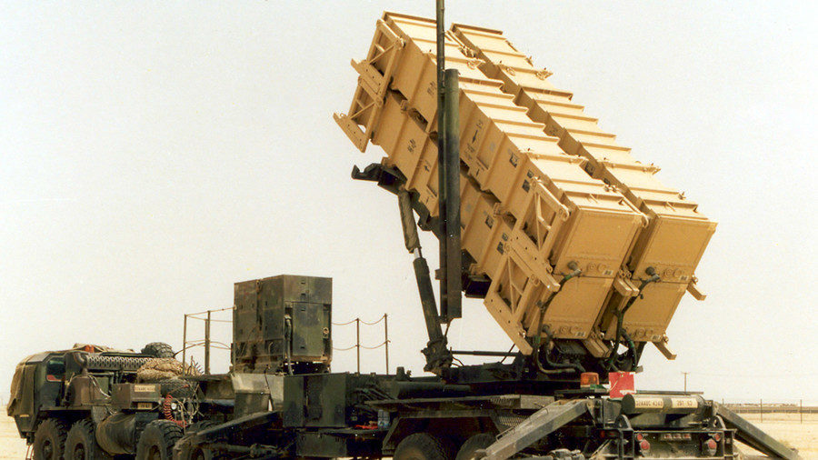 Patriot missile launcher