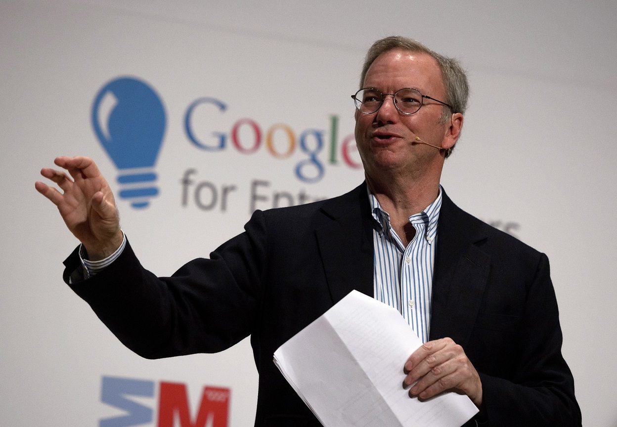 Click to enlarge Eric Schmidt