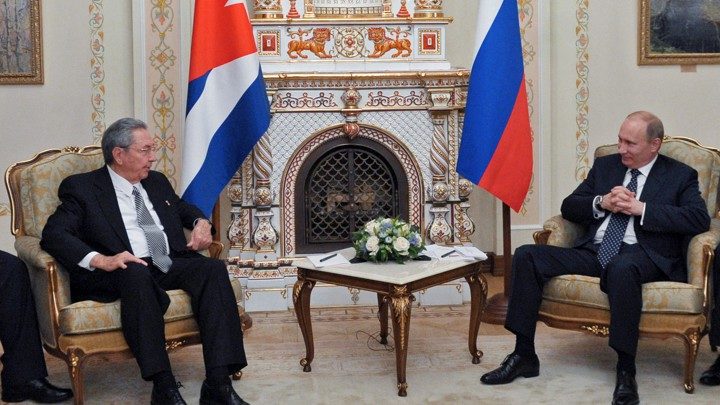 putin cuba castro