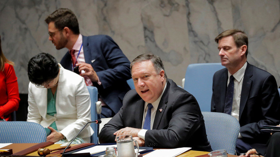 Click to enlarge Pompeo UN