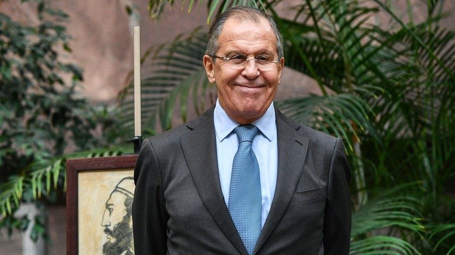 Russian Foreign Minister Sergey Lavrov.