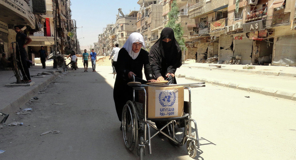 Palestine UN aid