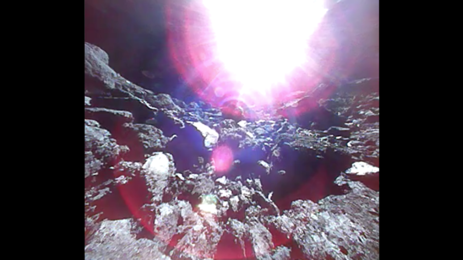 surface of Ryugu asteroid