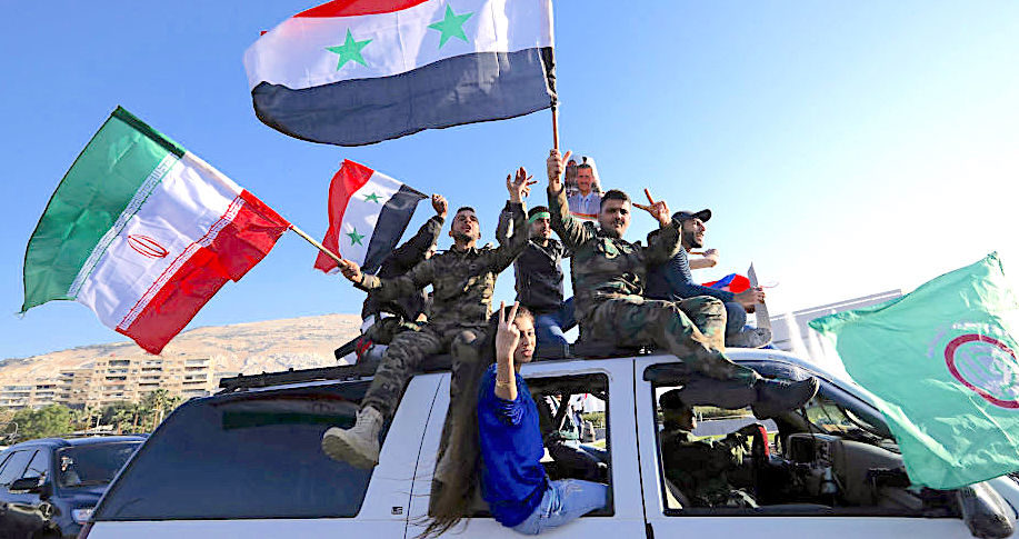 SyrianIran flags group
