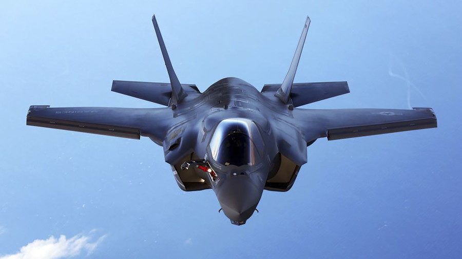 Click to enlarge A U.S.Marine Corps F-35B