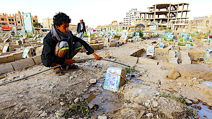 Yemen graveyard