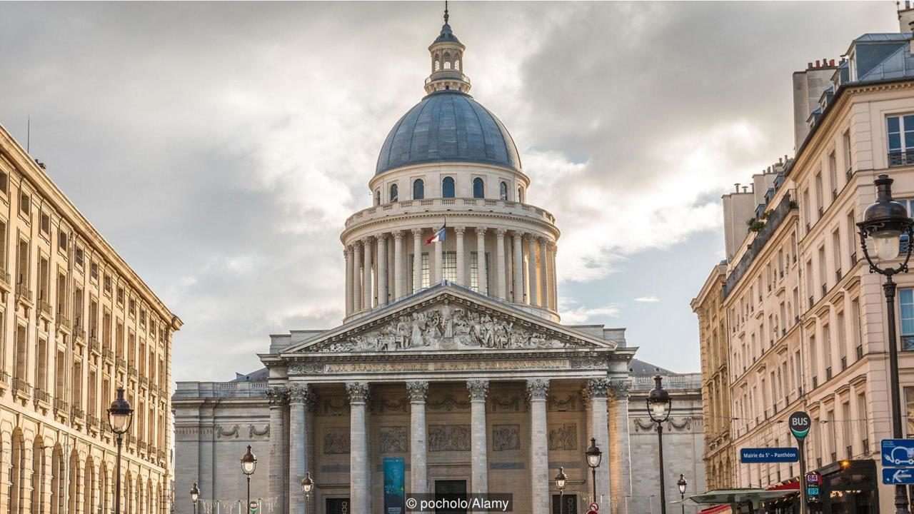 Click to enlarge The paris pantheon