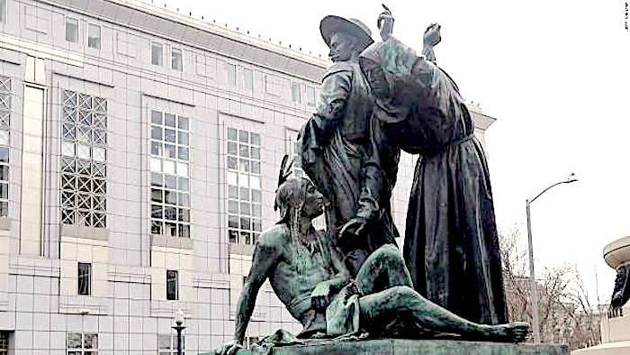 Click to enlarge Early Days Statue