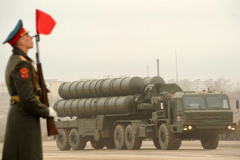 S300 missile battery Russia