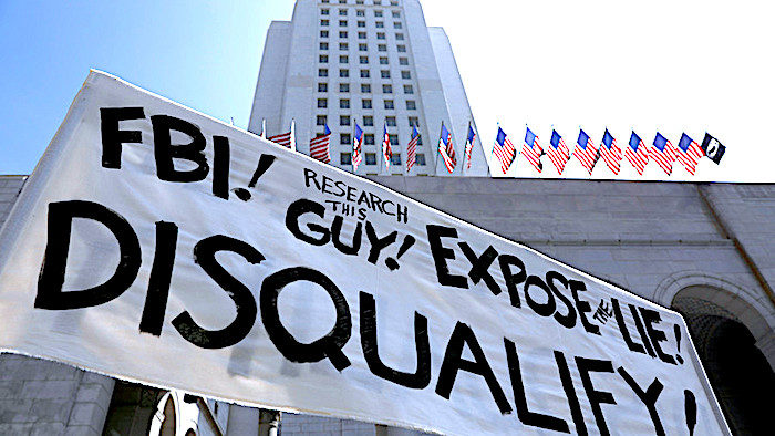 Demonstration sign