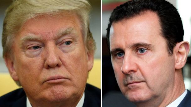 Trump Assad