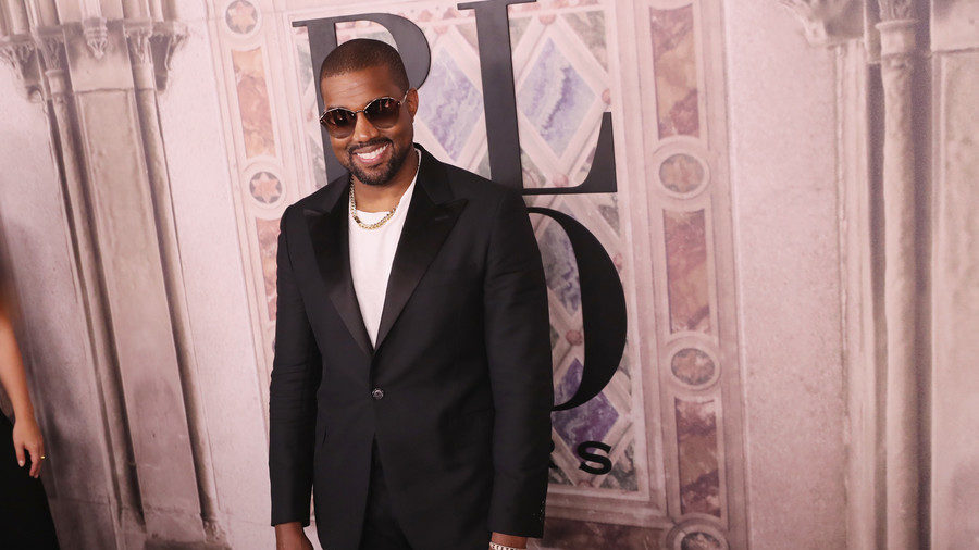 Click to enlarge US recording artist Kanye West