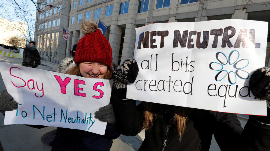 net neutrality protest