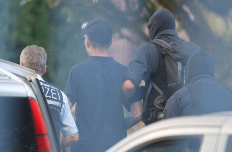 terrorists arrest Chemnitz germany