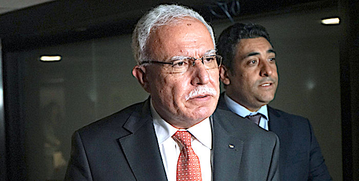 Palestinian FM Riyad al-Maliki