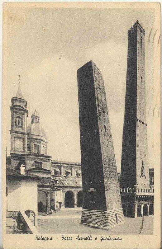 Bologna-1946-torri-Asinelli-e-Garisenda