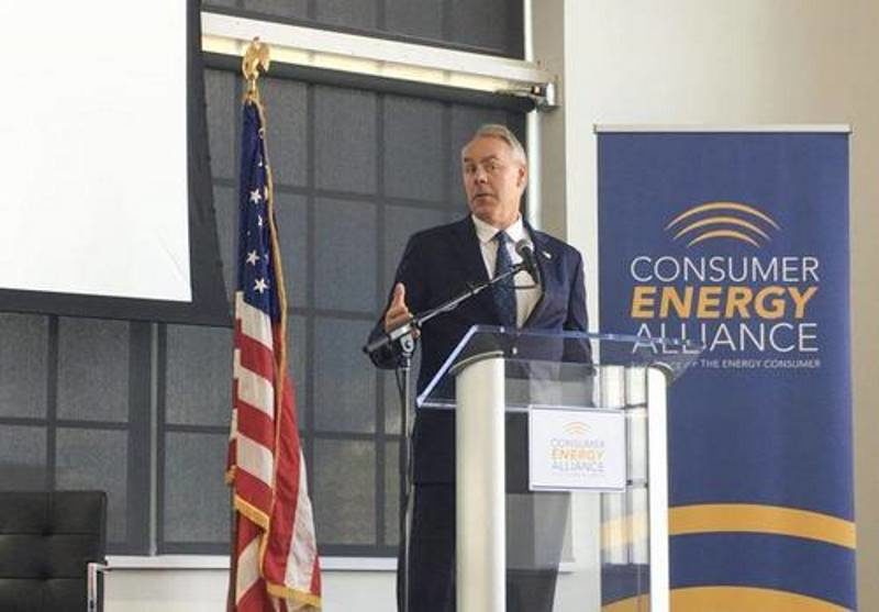 Ryan Zinke Interior secretary US