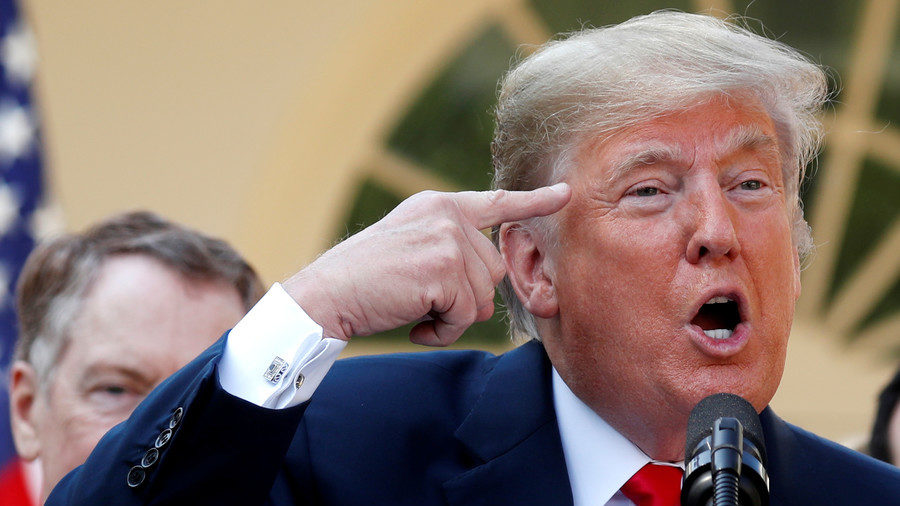 Trump not thinking