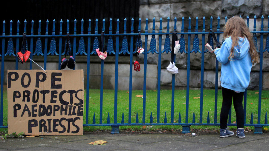 church pedophilia protests