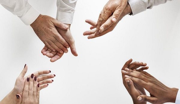 clapping hands