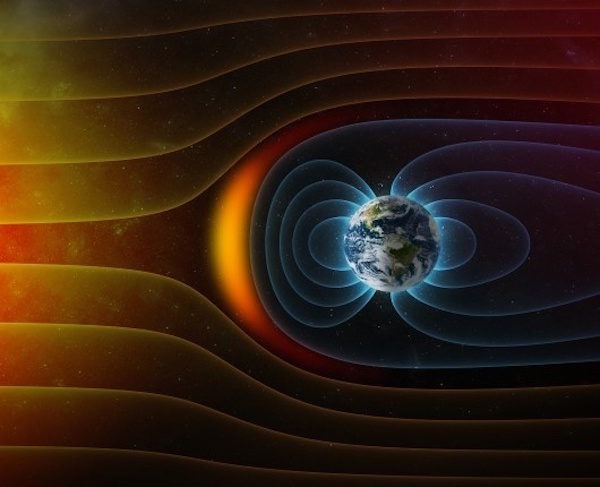 Click to enlarge Artist rendition of cosmic rays