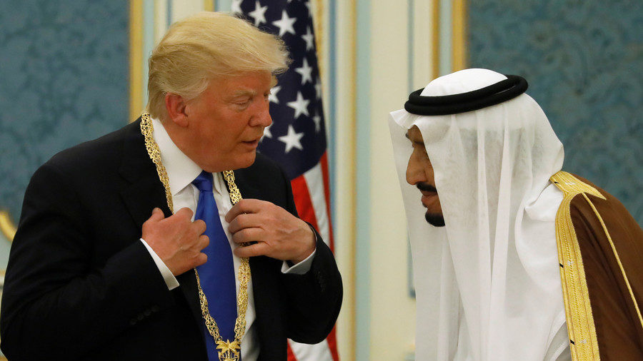 King Salman MBS Donald Trump