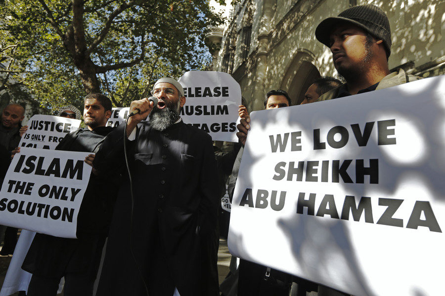 Click to enlarge Anjem Choudary
