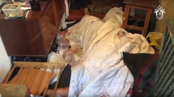 Click to enlarge russia cannibal crime scene