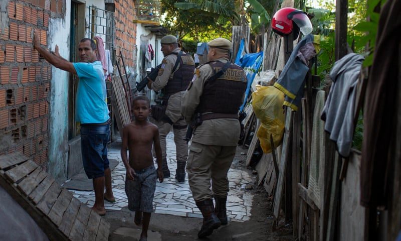 brazil police violence crime