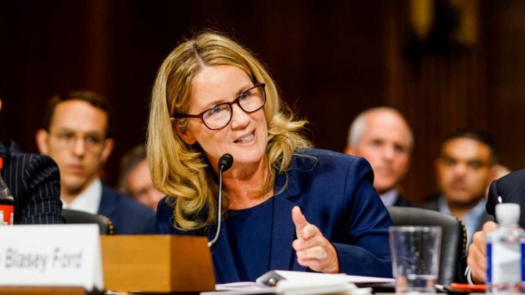 Click to enlarge Christine Blasey Ford