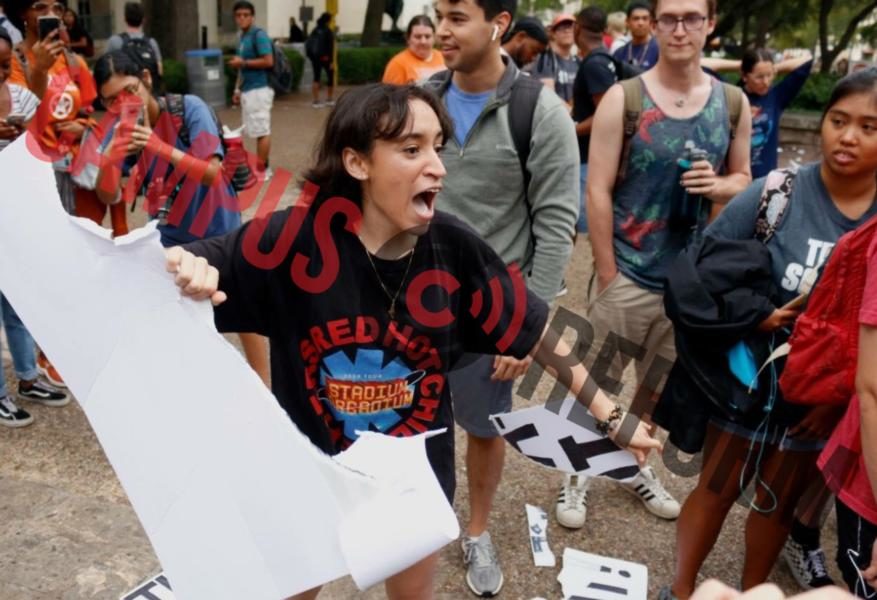 student protest