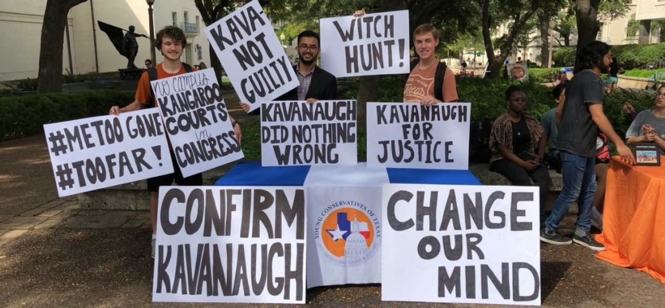 pro-Kavanaugh demonstration