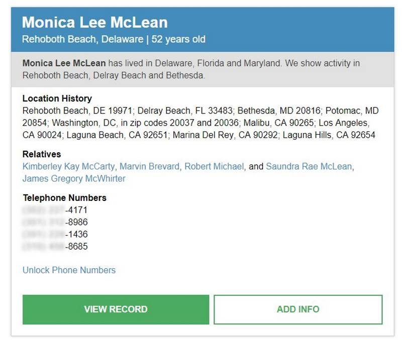 Click to enlarge mclean linkedin bio kavanaugh hearings
